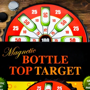 Magnetic Bottle Cap Dartboard