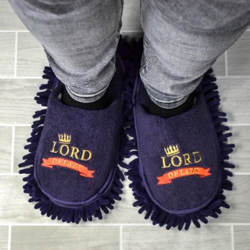 Lord of Lazy Cleaning Slippers