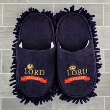 Lord of Lazy Cleaning Slippers