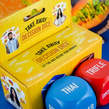 Takeaway Decision Dice