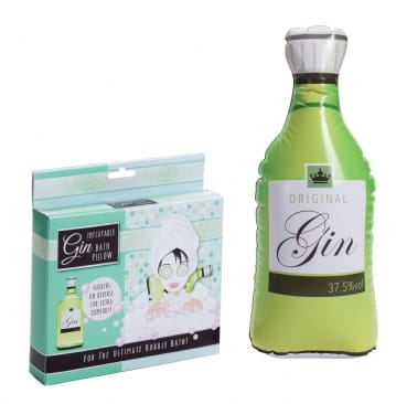 Gin Inflatable Bath Pillow
