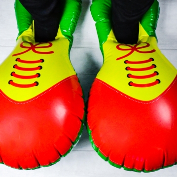 Inflatable Clown Shoes