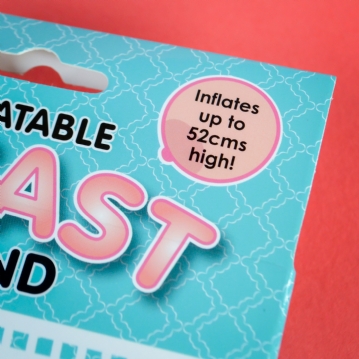 Inflatable Breast Friend