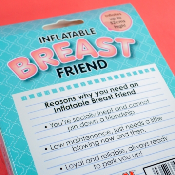 Inflatable Breast Friend