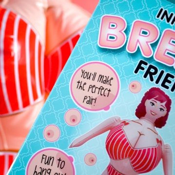 Inflatable Breast Friend