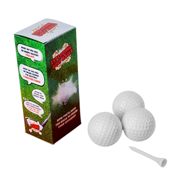 Exploding Golf Balls