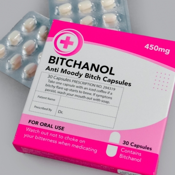 Bitchanol - Joke Prescription Mint Sweets