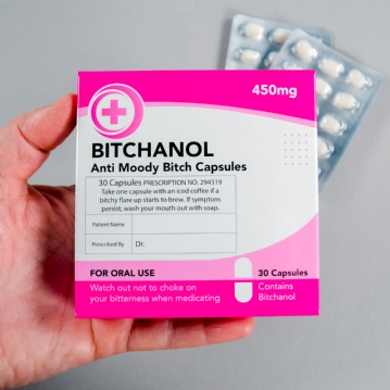 Bitchanol - Joke Prescription Mint Sweets