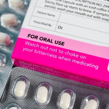 Bitchanol - Joke Prescription Mint Sweets