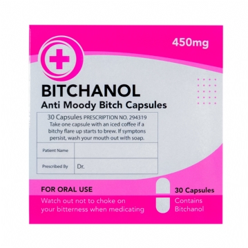 Bitchanol - Joke Prescription Mint Sweets