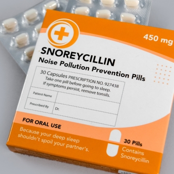 Snoreycillin - Joke Prescription Mint Sweets