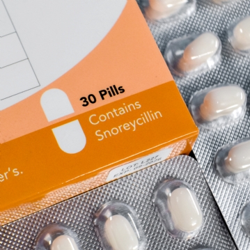 Snoreycillin - Joke Prescription Mint Sweets