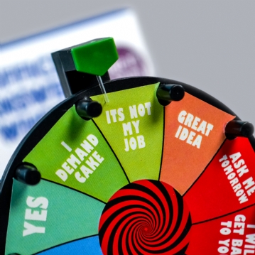 Office Answer Wheel
