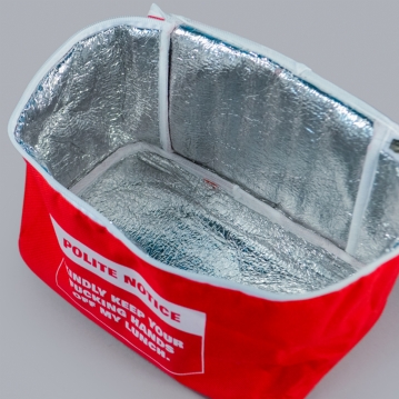 Polite Notice Lunch Bag