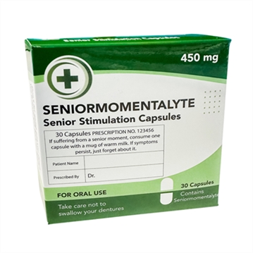 Seniormomentalyte - Joke Pills