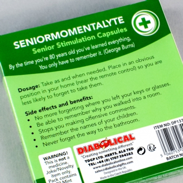 Seniormomentalyte - Joke Pills