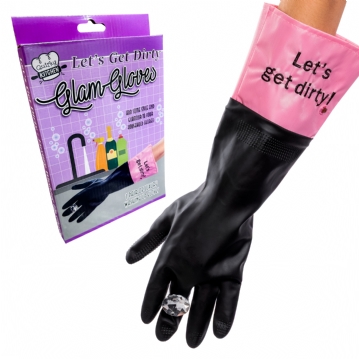 Let's Get Dirty Washing Up Gloves