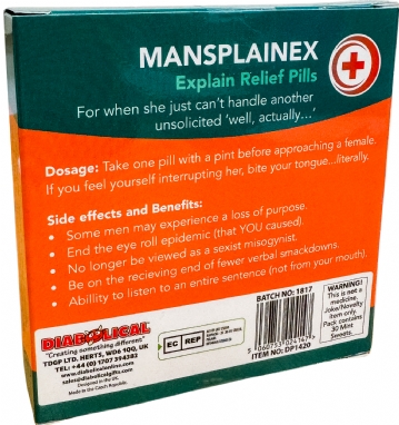Mansplainex - Joke Pills