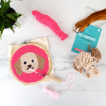 Dog Punch Needle Kit