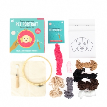 Dog Punch Needle Kit