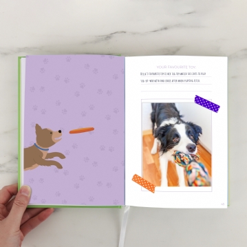 My Dog Journal Keepsake Scratch Book