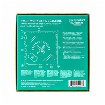 Workman's Coaster Set of 2
