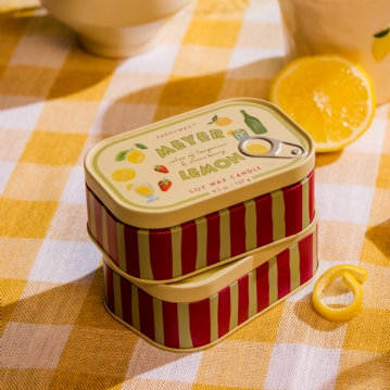 Meyer Lemon Candle Tin