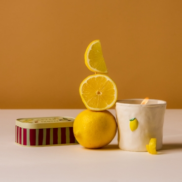 Meyer Lemon Candle Tin