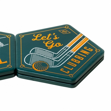 Set of 4 Golf Coasters