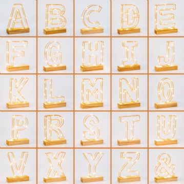 LED Letter lights