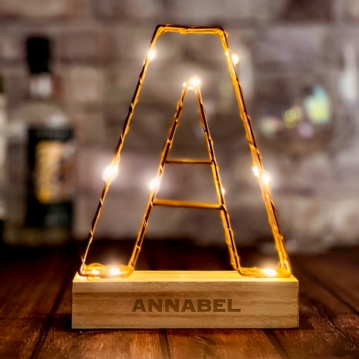 Personalised Light Up Letters