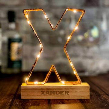 Personalised Light Up Letters