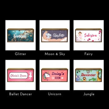 Personalised Light Boxes for Kids