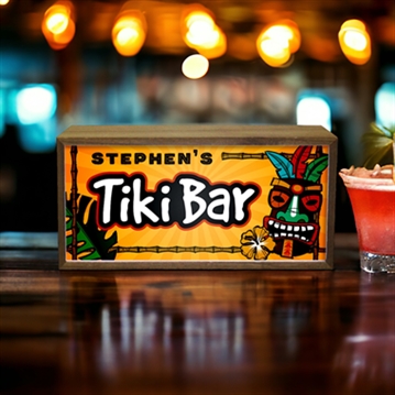 Personalised Bar Light Boxes