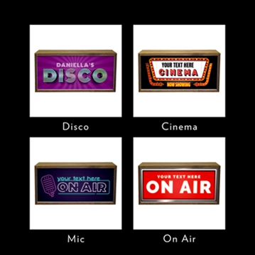 Personalised Light Boxes