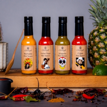 edinburgh preserves hot sauce gift set