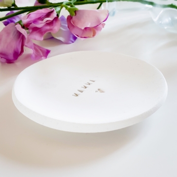 Handmade Personalised Large Trinket Dish