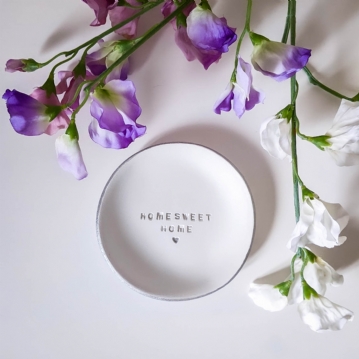 Handmade Home Sweet Home Trinket Dish