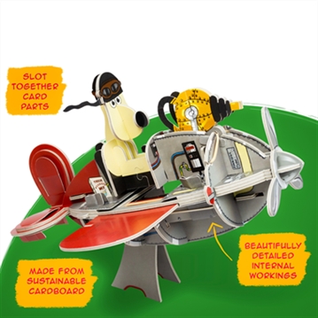 Build Your Own -  Wallace & Gromit Sidecar Plane