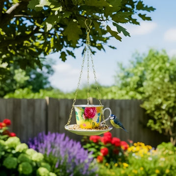 Hanging Teacup Feeder