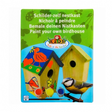 Paint Your Own Birdhouse Nestbox