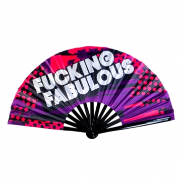 Fucking Fabulous Large Hand Fan