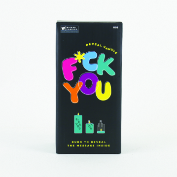 Fuck You Swearing Candle