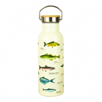 Fish Steel Water Bottle