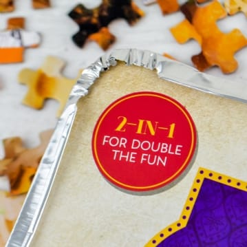 Double Sided Indian Takeaway Jigsaw Puzzle 