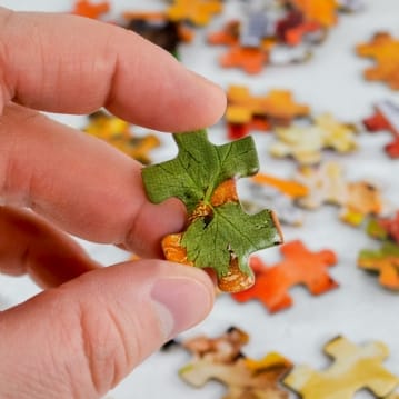 Double Sided Indian Takeaway Jigsaw Puzzle 