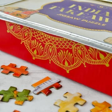 Double Sided Indian Takeaway Jigsaw Puzzle 