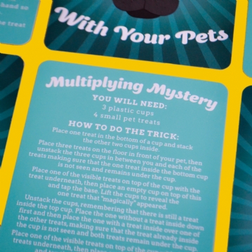 Magic Tricks With Your Pet
