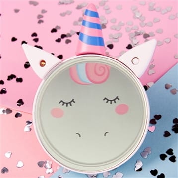 Unicorn Light Up Compact Mirror