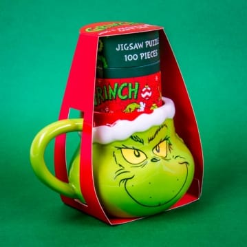 The Grinch Mug & Jigsaw Puzzle Set 